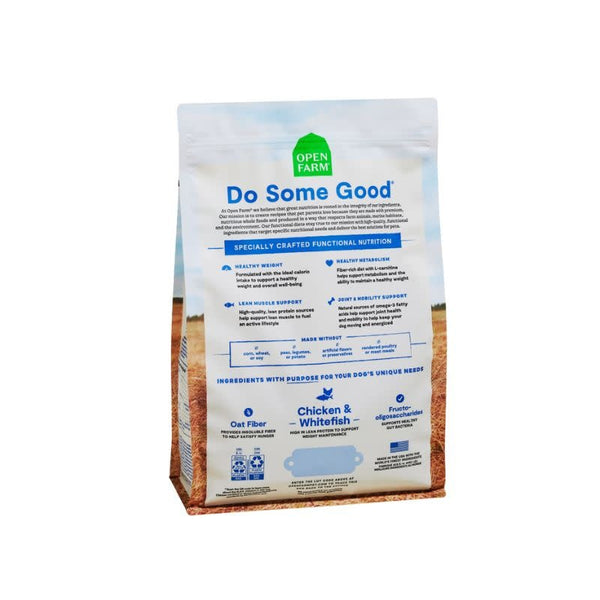 OPEN FARM Healthy Weight Chicken & Whitefish Dry Dog Food