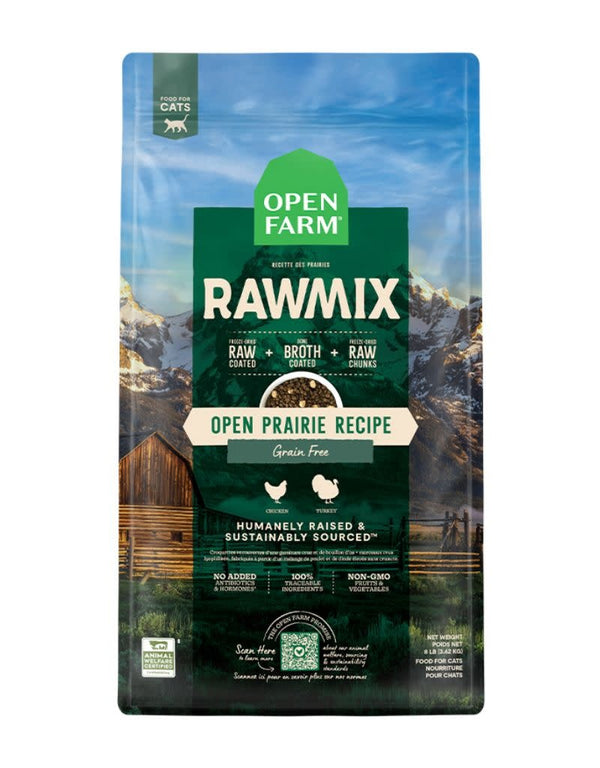OPEN FARM RawMix Open Prairie Dry Cat Food