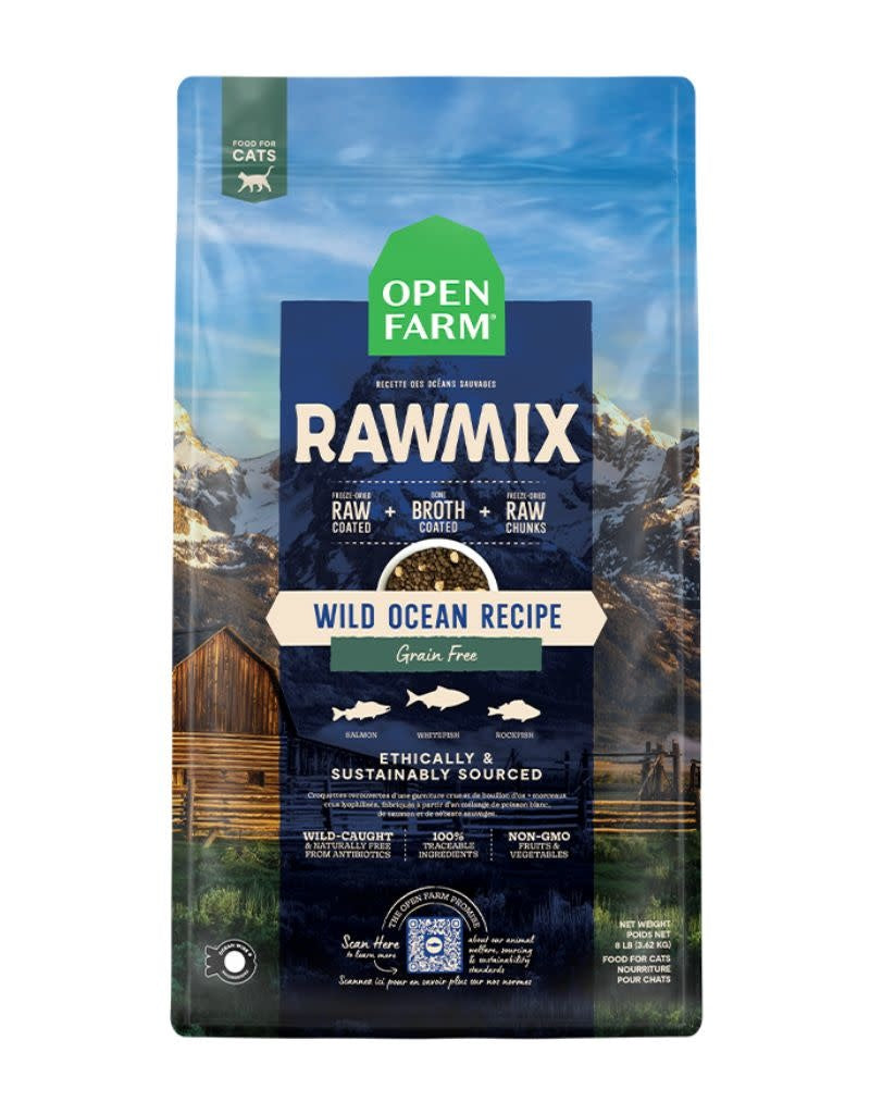 OPEN FARM RawMix Wild Ocean Dry Cat Food