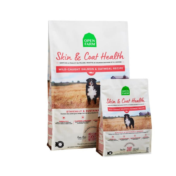 OPEN FARM Skin & Coat Salmon & Oatmeal Dry Dog Food 22 LB