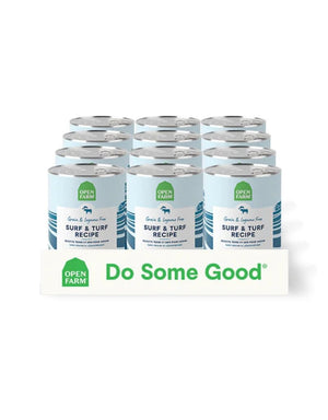 OPEN FARM Surf and Turf Grain Free Dog Pate 12.5oz/Case 12