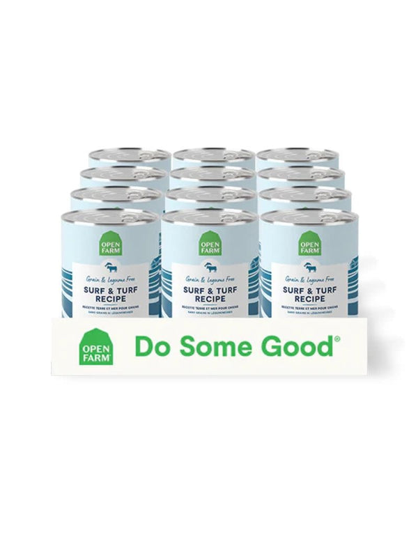 OPEN FARM Surf and Turf Grain Free Dog Pate 12.5oz/Case 12