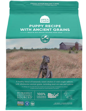 OPEN FARM Ancient Grains Puppy  Dry Dog Food