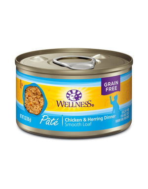 WELLNESS Chicken and Herring Canned Cat Food