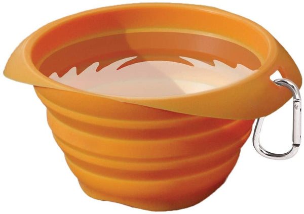 KURGO Collapsible Silicone Travel Bowl