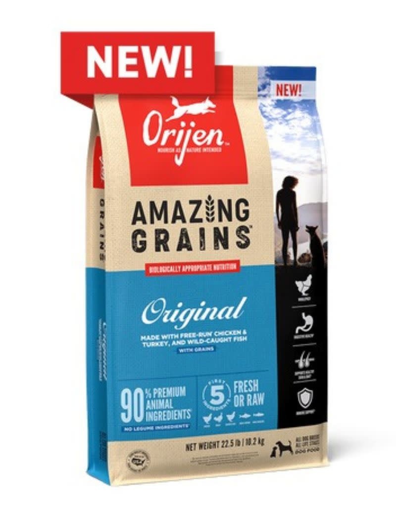 ORIJEN Amazing Grains Original Dog Food 22.5lb
