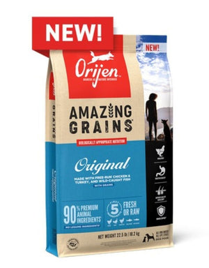 ORIJEN Amazing Grains Original Dog Food 22.5lb