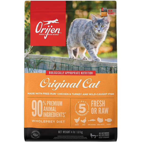 ORIJEN USA Original Grain-Free Dry Cat Food 4 LB