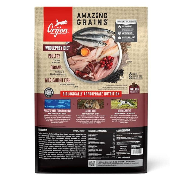 ORIJEN Dog Amazing Grains Small Breed