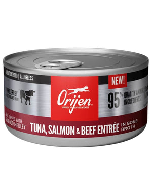 ORIJEN Tuna, Salmon & Beef Entree Wet Canned Cat Food 3oz