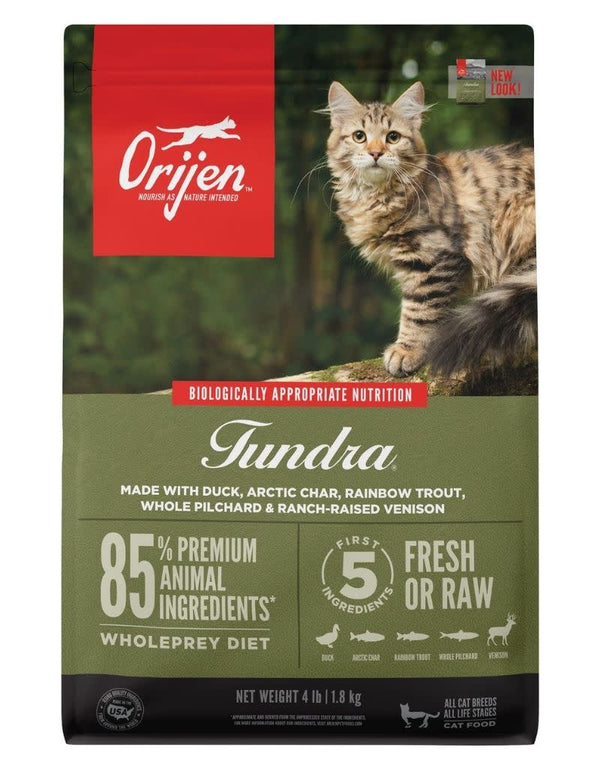 ORIJEN USA  Grain-Free Dry Tundra Cat Food 4 lb.