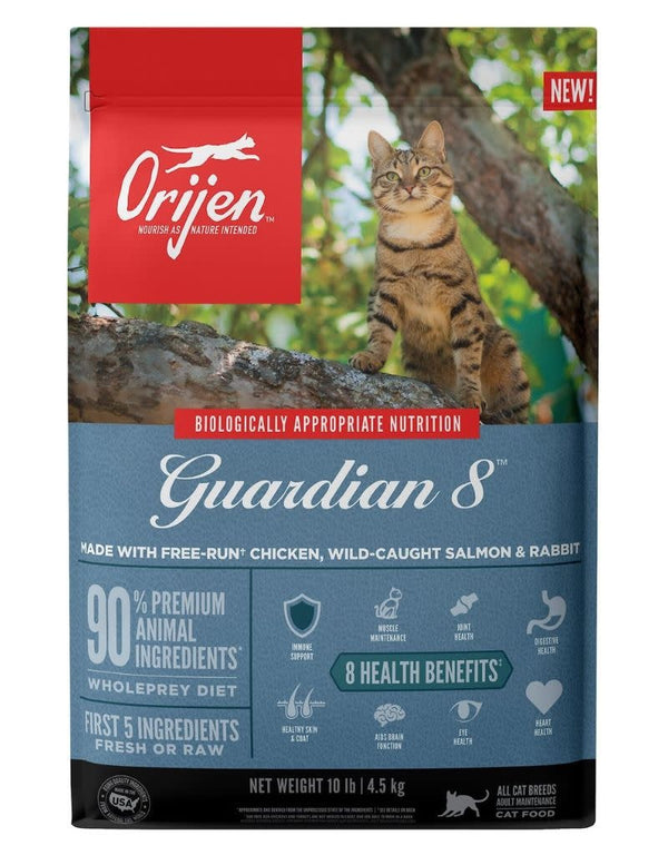 ORIJEN USA Guardian 8 Grain-Free Dry Cat Food 10 lb.