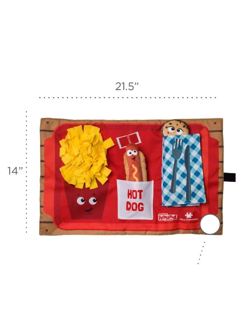OUTWARD HOUND Activity Matz Fast Food Fun Dog Puzzle Mat