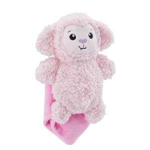 OUTWARD HOUND Blanket Buddies Small Dog Blanket Toy Pink