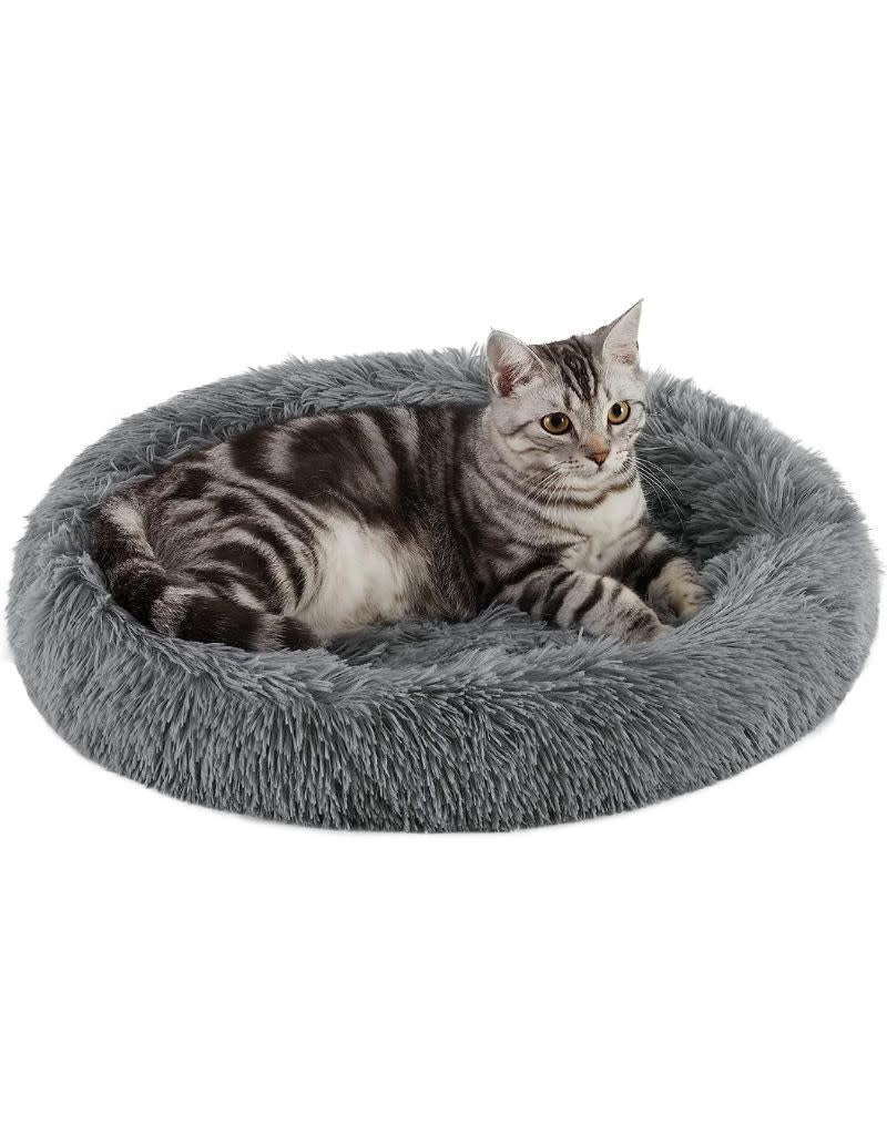 OUTWARD HOUND Calming Oval Cat Bed Grey
