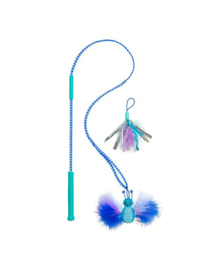 OUTWARD HOUND Tail Teaser Air Prey Interactive Cat Wand