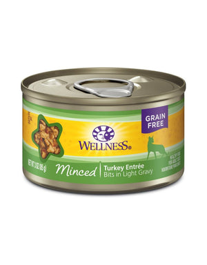 WELLNESS Minced Turkey Canned Cat Food