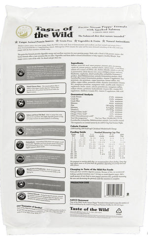 TASTE OF THE WILD Pacific Stream Puppy Grain-Free Dry Dog Food