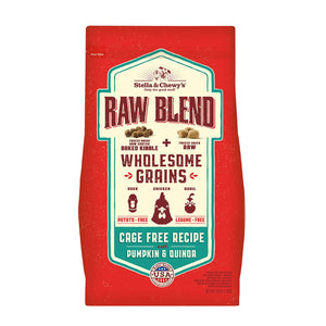 STELLA & CHEWYS Raw Blend Baked Kibble with Wholesome Grains Cage-Free Recipe