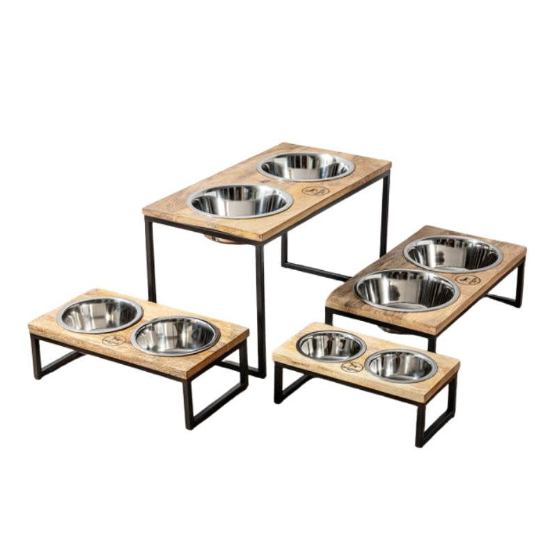 PARK LIFE Hearth and Haven Elevated Pet Bowl Set