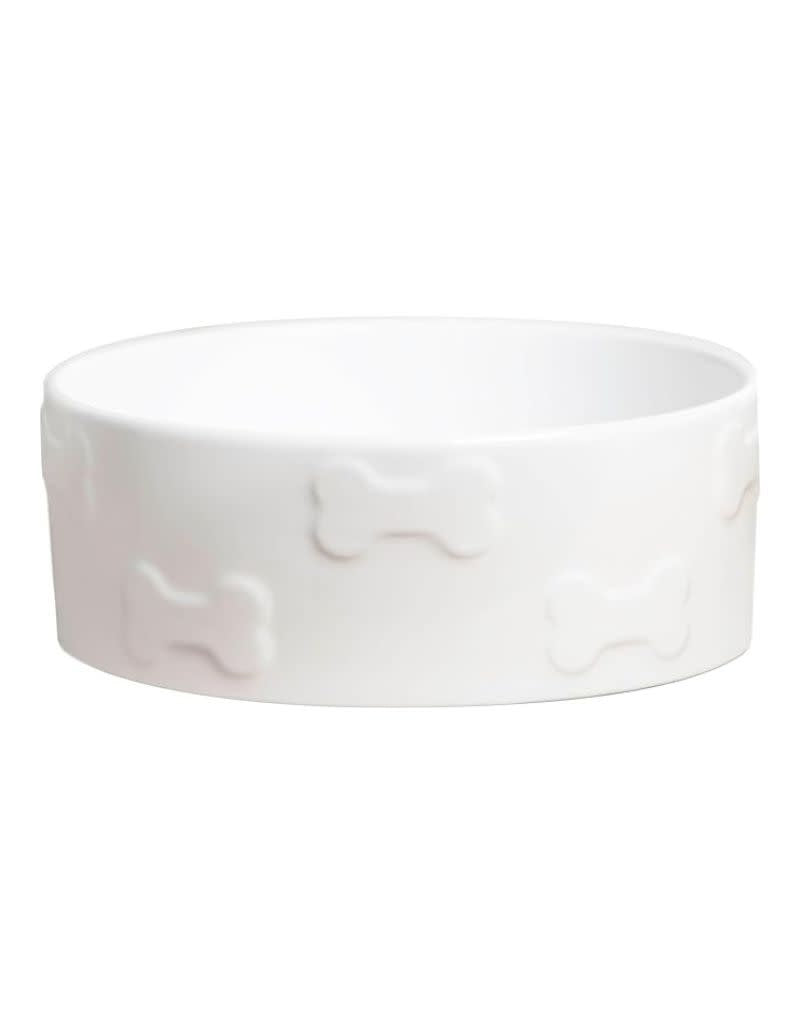 PARK LIFE Manor Dog Bowl White