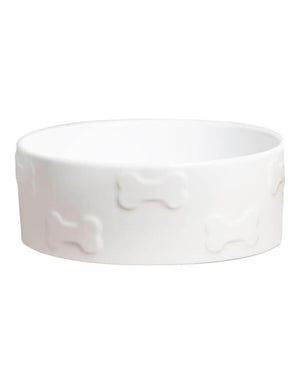 PARK LIFE Manor Dog Bowl White