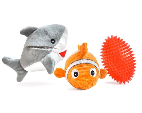 PATCHWORK PETS Prickles Great White with Fish