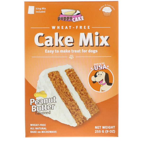 PUPPY CAKE Cake Mix Peanut Butter