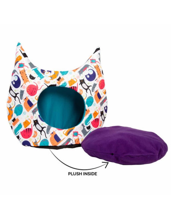PET KREWE Cat Cave Multi
