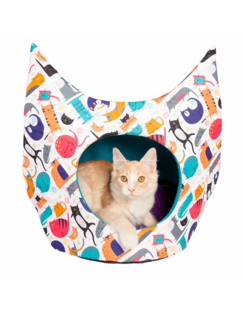 PET KREWE Cat Cave Multi