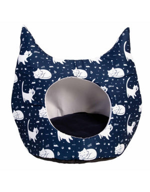PET KREWE Cat Cave Navy
