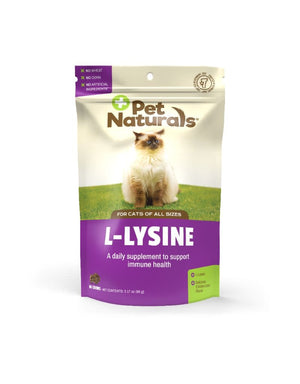 PET NATURALS L-Lysine Cat Chews 60 ct.