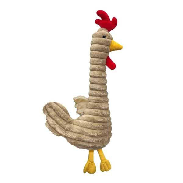 PETLOU Farm Friends Rooster Dog Toy 31"