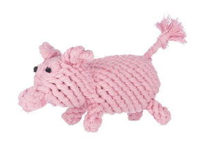 GOOD KARMA Penny the Pig Rope Toy Jumbo