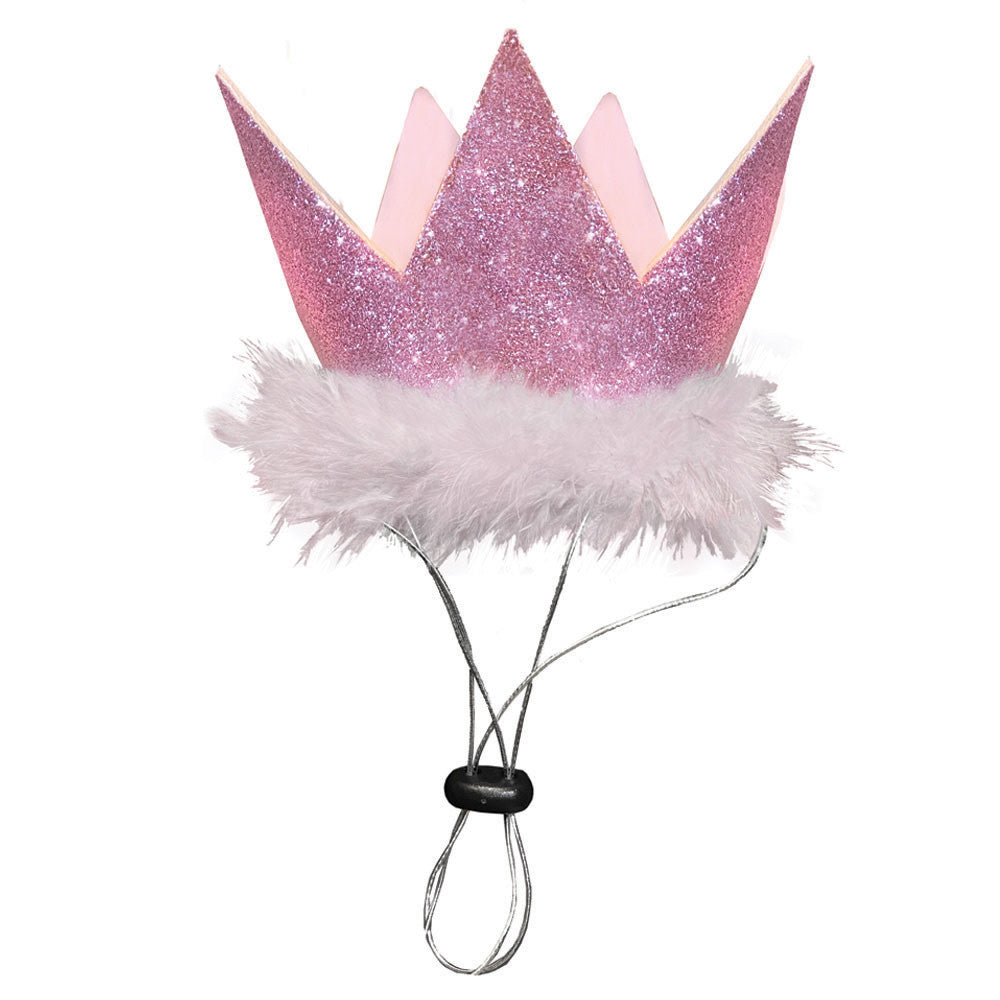 HUXLEY & KENT Pet Party Crown Pink