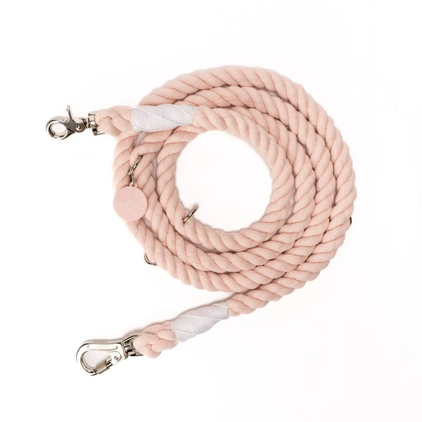 LUCY & CO Hands Free Rope Leash The Rosewater