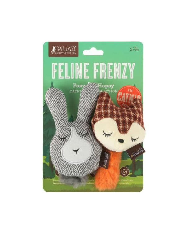 P.L.A.Y. Feline Frenzy Foxsy & Hopsy