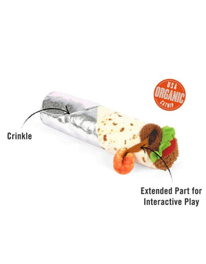 P.L.A.Y. Feline Frenzy Shrimp Purrito Kicker Toy