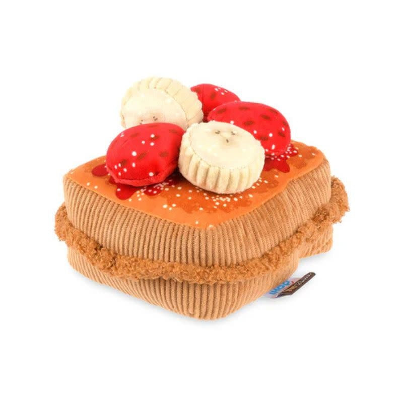 P.L.A.Y.  IHOP Thick 'N Fluffy French Toast Dog Toy