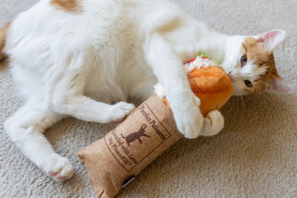 P.L.A.Y. Feline Frenzy Tuna Baguette Kicker Toy