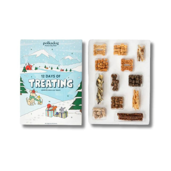 POLKA DOG 12 Days of Treating Calendar