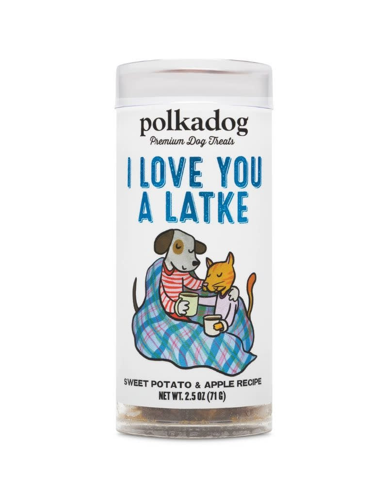 POLKA DOG Holiday Love You A Latke Tube 2.5OZ