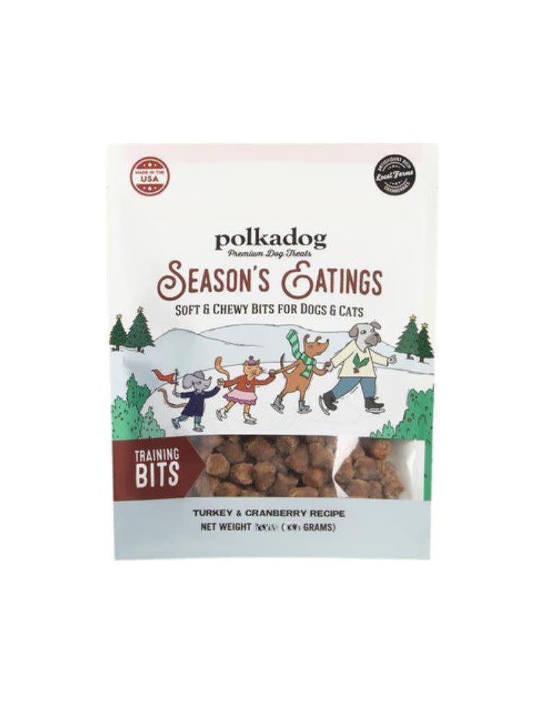 POLKA DOG Holiday Season's Eatings Turkey 10OZ
