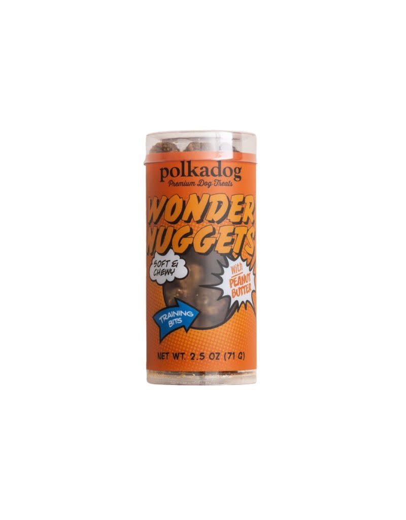 POLKA DOG Wonder Nuggets Peanut Butter 2.5OZ