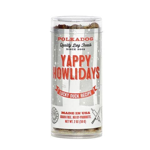 POLKA DOG Yappy Howliday Lucky Duck 2 oz