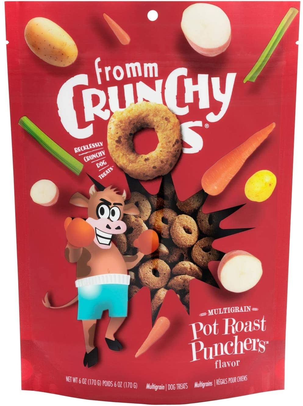 FROMM Crunchy O's Pot Roast Dinner Dog Treat 26oz