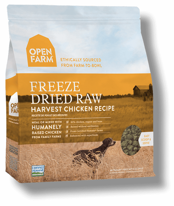 OPEN FARM Freeze-dried Dog Food Chicken