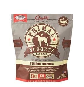 PRIMAL Frozen Raw Canine Venison Formula 3 lb.