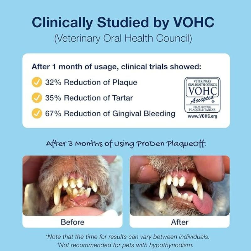 PRODEN Plaqueoff Dental Bone Mini Peanut Butter 12 oz