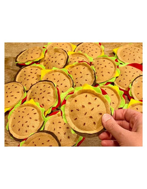 PROXIMA DESIGNS Burger Cat Toy